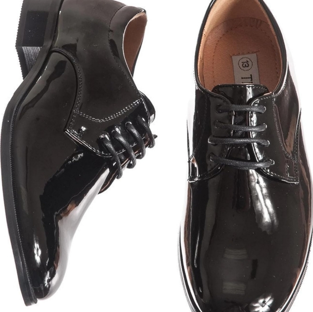 Tuxedo shoes for toddler. New